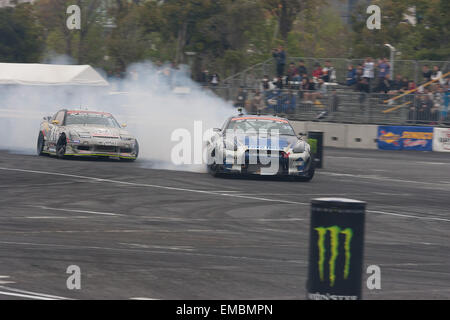 Tokyo, Japan. 19th April, 2015. Tokyo Drift, 2015 Gran Tourismo D1 Grand Prix Series Round 1 in Odaiba. Credit:  Michael Steinebach/AFLO/Alamy Live News Stock Photo