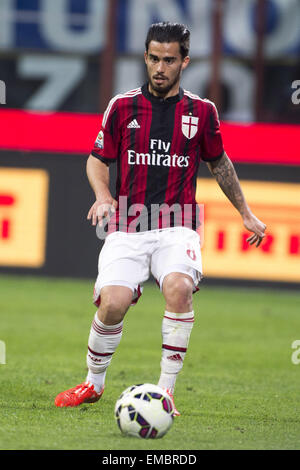 Milan, Italy. 19th Apr, 2015. Giuseppe Meazza stadium, Milan, Italy ...