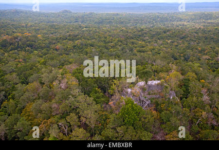 La Danta Complex; El Mirador, Guatemala Stock Photo