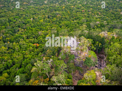 La Danta Complex; El Mirador, Guatemala Stock Photo