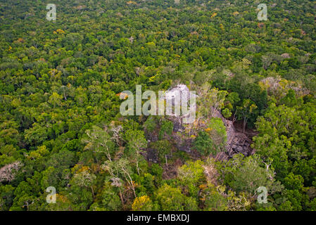 La Danta Complex; El Mirador, Guatemala Stock Photo