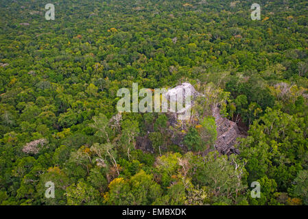 La Danta Complex; El Mirador, Guatemala Stock Photo