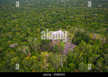 La Danta Complex; El Mirador, Guatemala Stock Photo