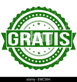 Gratis stamp Stock Vector