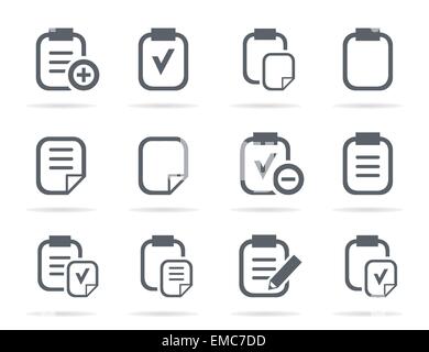 File an icon Stock Vector
