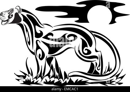 The panther Stock Vector