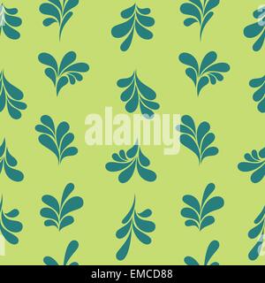 Simple floral ornate. Stock Vector
