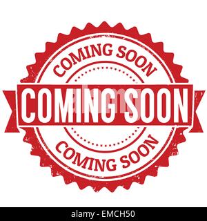 Coming soon stamp Stock Vector