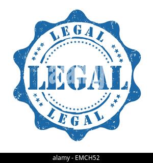 Legal stamp Stock Vector