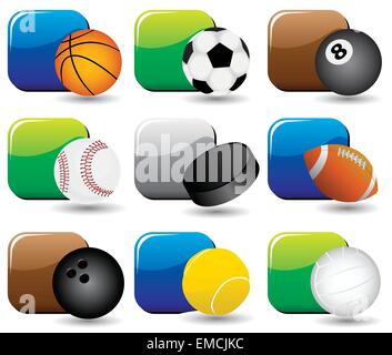 Sport Icons Stock Vector
