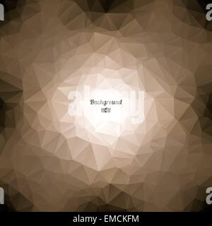 Geometric background with triangles. Stock Vector