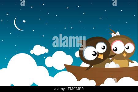 Birds in Love Stock Vector