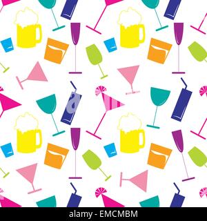 Alcoholic Beverages Stock Vector