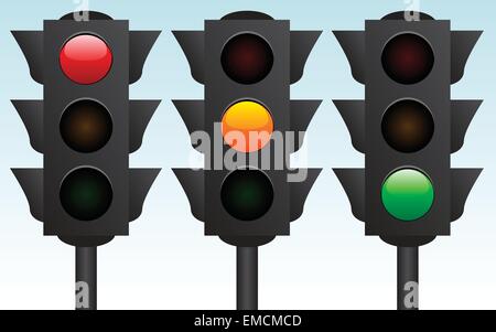 Traffic Lights Stock Vector