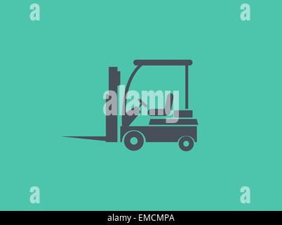 Transportation Flat Icon Stock Vector