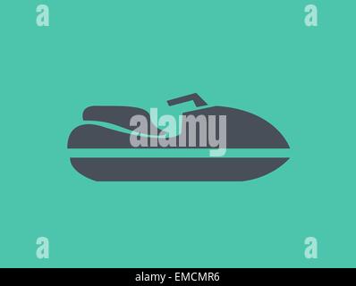 Transportation Flat Icon Stock Vector