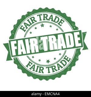 Fair trade stamp Stock Vector