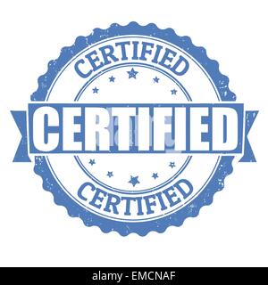 Certified stamp Stock Vector