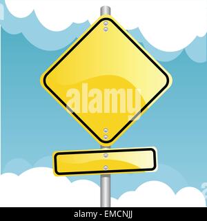 road sign blank template. Road sign set traffic blank sign mockup blank ...