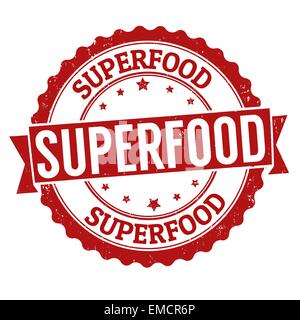 Superfood stamp Stock Vector