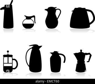 Different types of glass containers Stock Vector Image & Art - Alamy