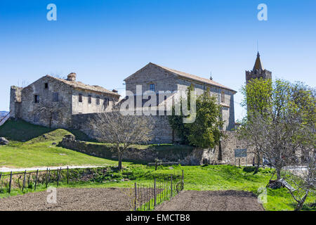 Hum in Istria, Croatia, the smallest town in the world Stock Photo