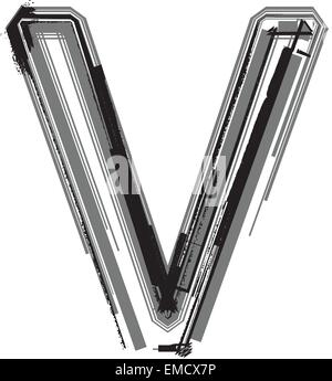 letter alphabet K grunge grungy brush design for logo company icon ...