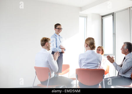 Business people in meeing Stock Photo