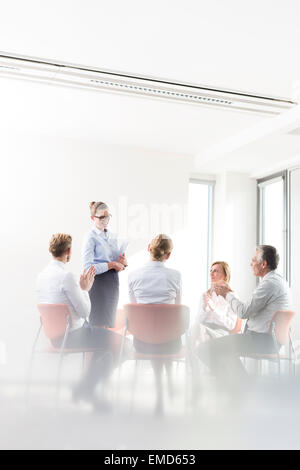 Business people in meeing Stock Photo