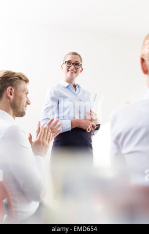 Business people in meeing Stock Photo