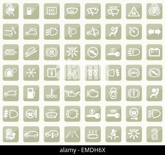 Dashboard icons Stock Vector