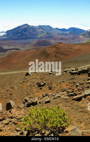 Hawaii, Maui, Haleakala Crater, Haleakala National Park Stock Photo - Alamy