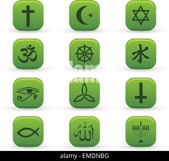 Religious Signs Stock Vector