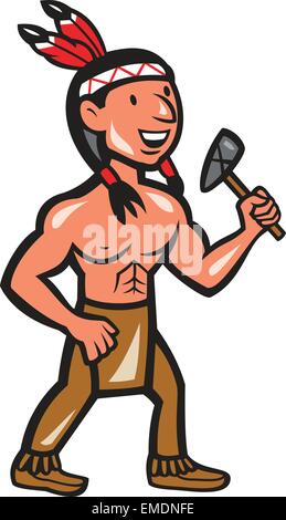 native american cartoon Stock Vector Image & Art - Alamy