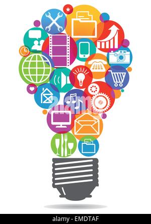 Infographic icons Stock Vector