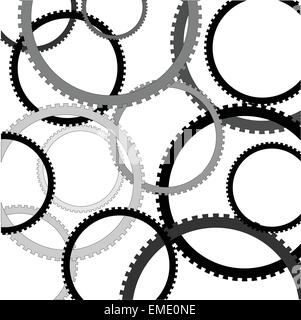 Gear Rings Stock Vector