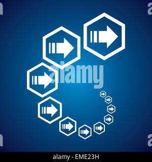 Business arrows concept stock vector Stock Vector