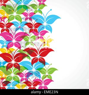 Colorful butterfly background stock vector Stock Vector