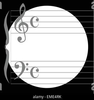 Music Circle Stock Vector