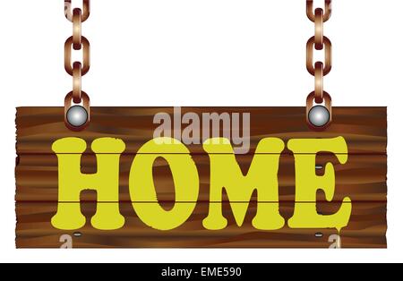 Home Sign Stock Vector