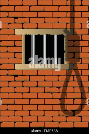 Prison Cell Stock Vector