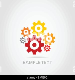 Gear wheel Stock Vector