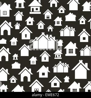 House a background Stock Vector