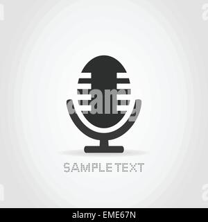 Microphone Stock Vector