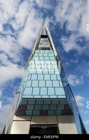 Close up detail of The Deep aquarium in Hull alongside the Humber Estuary UK Stock Photo