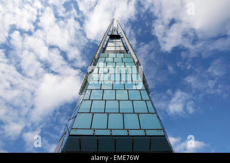 Close up detail of The Deep aquarium in Hull alongside the Humber Estuary UK Stock Photo