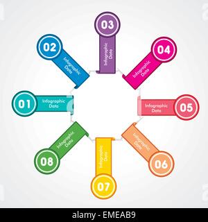 creative arrow info-graphic stock vector Stock Vector
