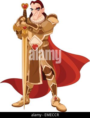 Knave of Hearts Stock Vector