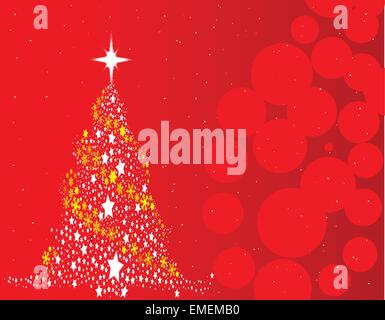 Red Christmas Background Stock Vector