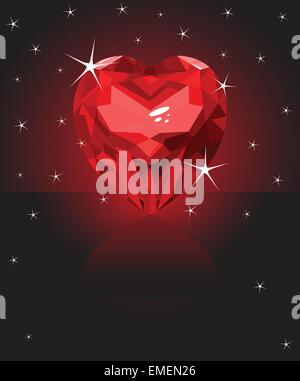 Diamond heart, luxury vector icons set Stock Vector Image & Art - Alamy